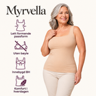 Myrvella med innebygd BH og lett formende passform