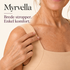 Detalj av de brede stroppene på Myrvella