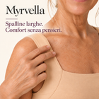 Dettaglio delle spalline larghe Myrvella